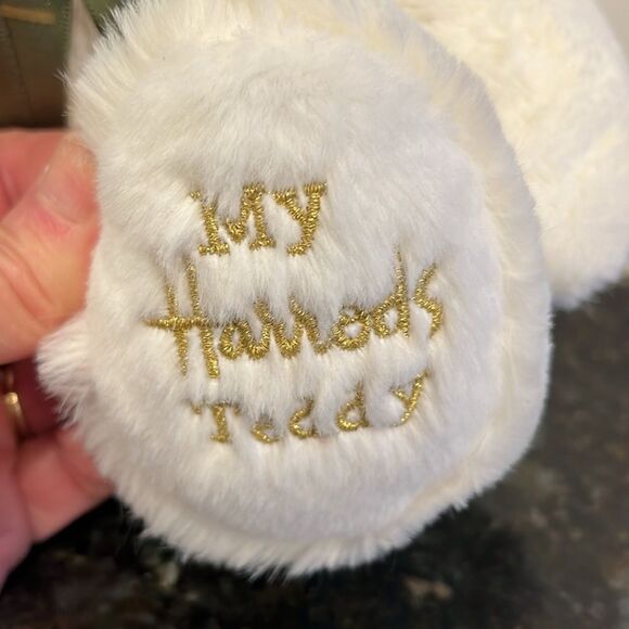 HARRODS White Luxury My Teddy Bear Plush.  10” - Picture 3 of 9